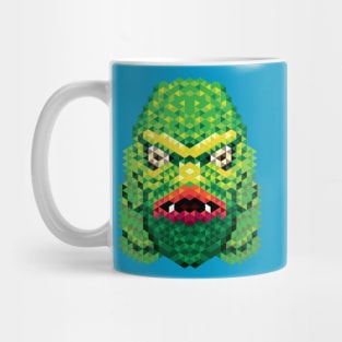 Lagoon Creature - Triangular Pixellation Mug